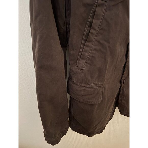 Stock Men Cotton 3 Button Blazer Brown Sport Jacket Size L - Picture 15 of 16